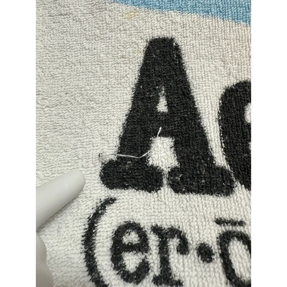 VTG 1980s Jay Franco Aerobisaurus Beach Towel Exercise Aerobics Dinosaur